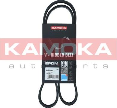 Kamoka 7015034 - V-Ribbed Belt autospares.lv