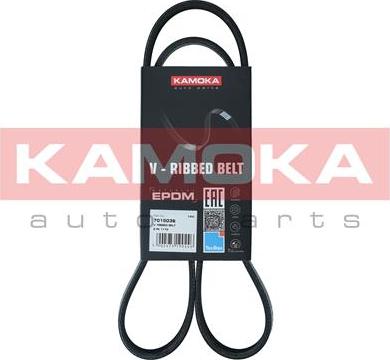 Kamoka 7015036 - V-Ribbed Belt autospares.lv