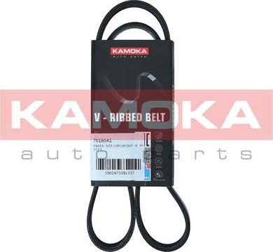 Kamoka 7016041 - V-Ribbed Belt autospares.lv