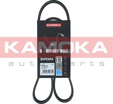 Kamoka 7016043 - V-Ribbed Belt autospares.lv