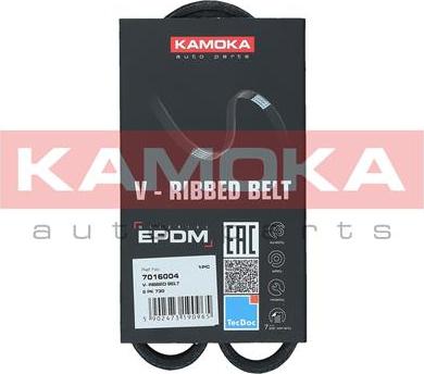 Kamoka 7016004 - V-Ribbed Belt autospares.lv