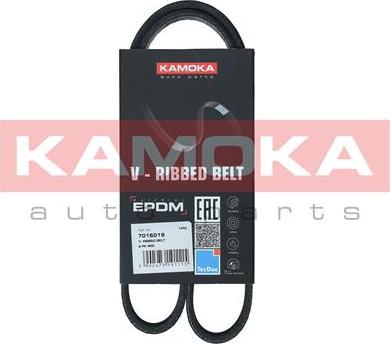 Kamoka 7016019 - V-Ribbed Belt autospares.lv