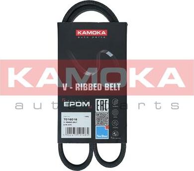 Kamoka 7016016 - V-Ribbed Belt autospares.lv
