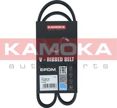 Kamoka 7016018 - V-Ribbed Belt autospares.lv