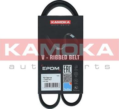 Kamoka 7016012 - V-Ribbed Belt autospares.lv