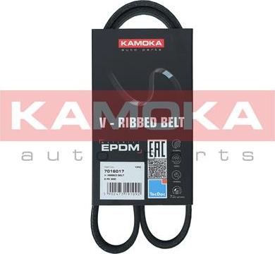 Kamoka 7016017 - V-Ribbed Belt autospares.lv
