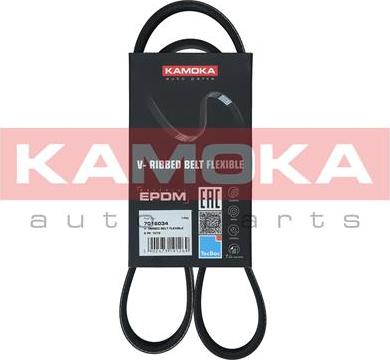 Kamoka 7016034 - V-Ribbed Belt autospares.lv