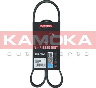 Kamoka 7016038 - V-Ribbed Belt autospares.lv