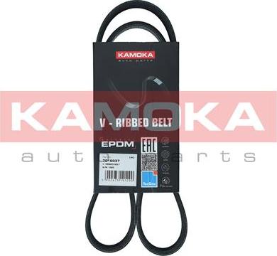 Kamoka 7016037 - V-Ribbed Belt autospares.lv