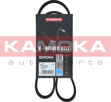 Kamoka 7016024 - V-Ribbed Belt autospares.lv