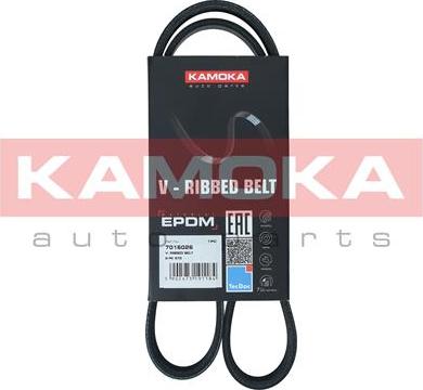 Kamoka 7016026 - V-Ribbed Belt autospares.lv