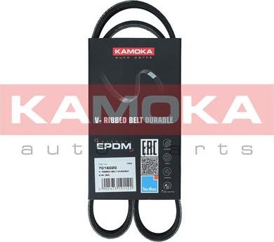 Kamoka 7016020 - V-Ribbed Belt autospares.lv