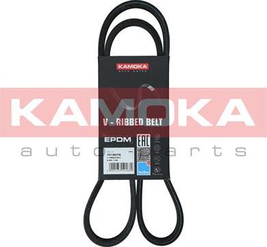 Kamoka 7016076 - V-Ribbed Belt autospares.lv