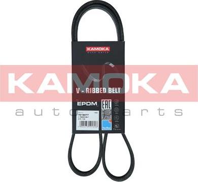 Kamoka 7016077 - V-Ribbed Belt autospares.lv