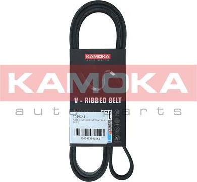 Kamoka 7016142 - V-Ribbed Belt autospares.lv