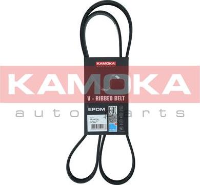 Kamoka 7016114 - V-Ribbed Belt autospares.lv