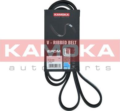 Kamoka 7016184 - V-Ribbed Belt autospares.lv