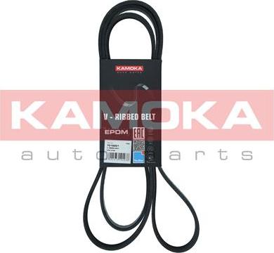 Kamoka 7016201 - V-Ribbed Belt autospares.lv