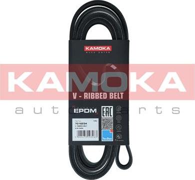 Kamoka 7016234 - V-Ribbed Belt autospares.lv