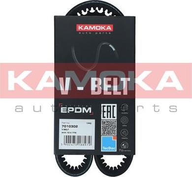 Kamoka 7010302 - V-Belt autospares.lv