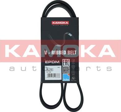 Kamoka 7017001 - V-Ribbed Belt autospares.lv