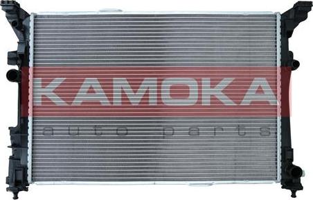 Kamoka 7700032 - Radiator, engine cooling autospares.lv