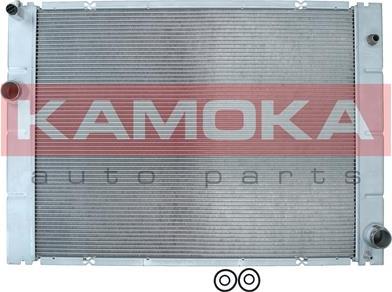 Kamoka 7700022 - Radiator, engine cooling autospares.lv