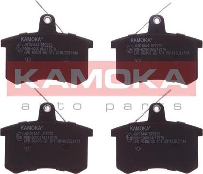 Kamoka JQ101444 - Brake Pad Set, disc brake autospares.lv