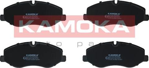 Kamoka JQ101403 - Brake Pad Set, disc brake autospares.lv