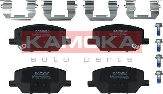 Kamoka JQ101419 - Brake Pad Set, disc brake autospares.lv