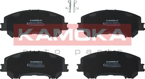 Kamoka JQ101411 - Brake Pad Set, disc brake autospares.lv