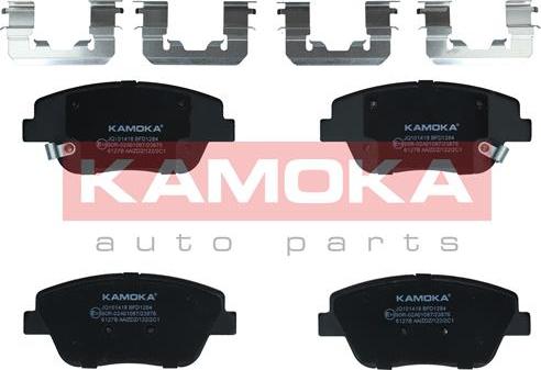 Kamoka JQ101418 - Brake Pad Set, disc brake autospares.lv