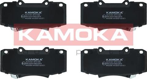 Kamoka JQ101421 - Brake Pad Set, disc brake autospares.lv