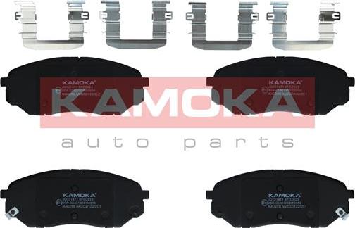 Kamoka JQ101471 - Brake Pad Set, disc brake autospares.lv