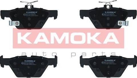 Kamoka JQ101472 - Brake Pad Set, disc brake autospares.lv