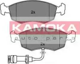 Kamoka JQ101552 - Brake Pad Set, disc brake autospares.lv