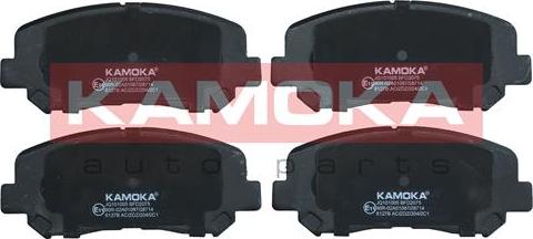 Kamoka JQ101005 - Brake Pad Set, disc brake autospares.lv