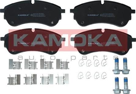 Kamoka JQ101025 - Brake Pad Set, disc brake autospares.lv