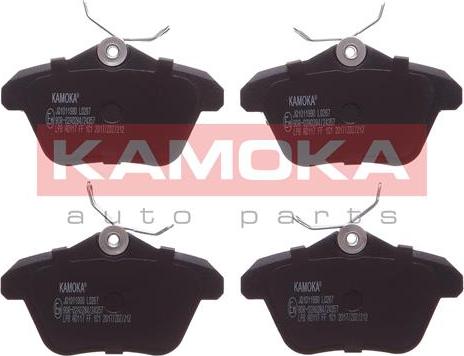 Kamoka JQ1011990 - Brake Pad Set, disc brake autospares.lv