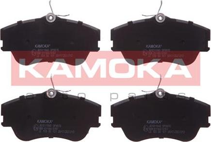 Kamoka JQ1011940 - Brake Pad Set, disc brake autospares.lv