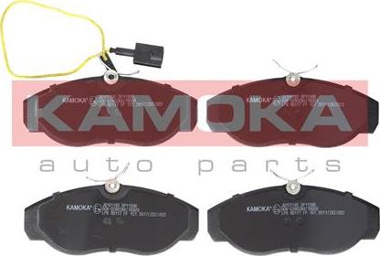 Kamoka JQ101195 - Brake Pad Set, disc brake autospares.lv