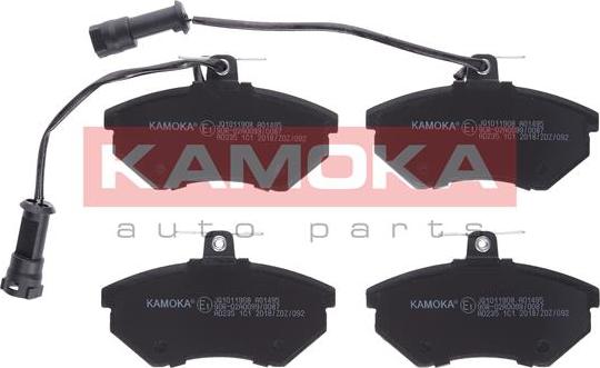 Kamoka JQ1011908 - Brake Pad Set, disc brake autospares.lv