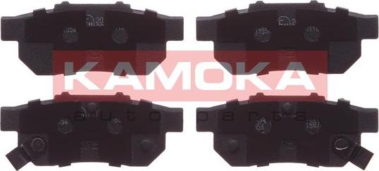 Kamoka JQ101191 - Brake Pad Set, disc brake autospares.lv