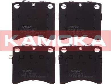 Kamoka JQ1011444 - Brake Pad Set, disc brake autospares.lv