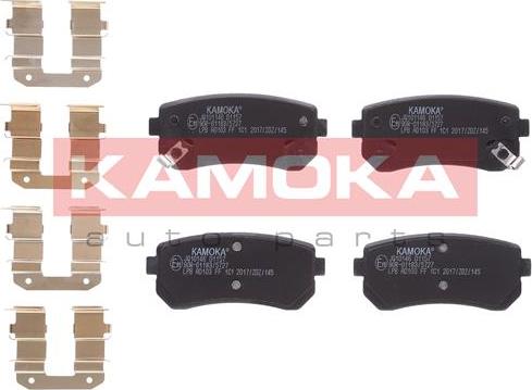 Kamoka JQ101146 - Brake Pad Set, disc brake autospares.lv