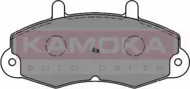 Kamoka JQ1011400 - Brake Pad Set, disc brake autospares.lv