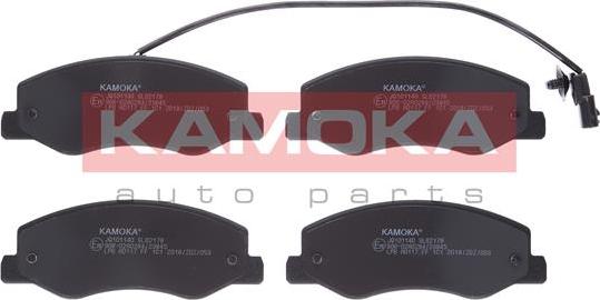 Kamoka JQ101140 - Brake Pad Set, disc brake autospares.lv