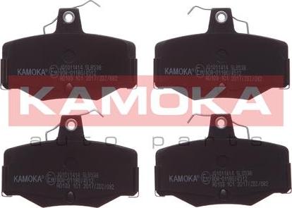 Kamoka JQ1011414 - Brake Pad Set, disc brake autospares.lv