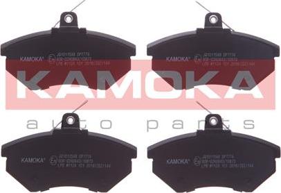 Kamoka JQ1011548 - Brake Pad Set, disc brake autospares.lv