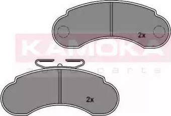 Kamoka JQ1011504 - Brake Pad Set, disc brake autospares.lv